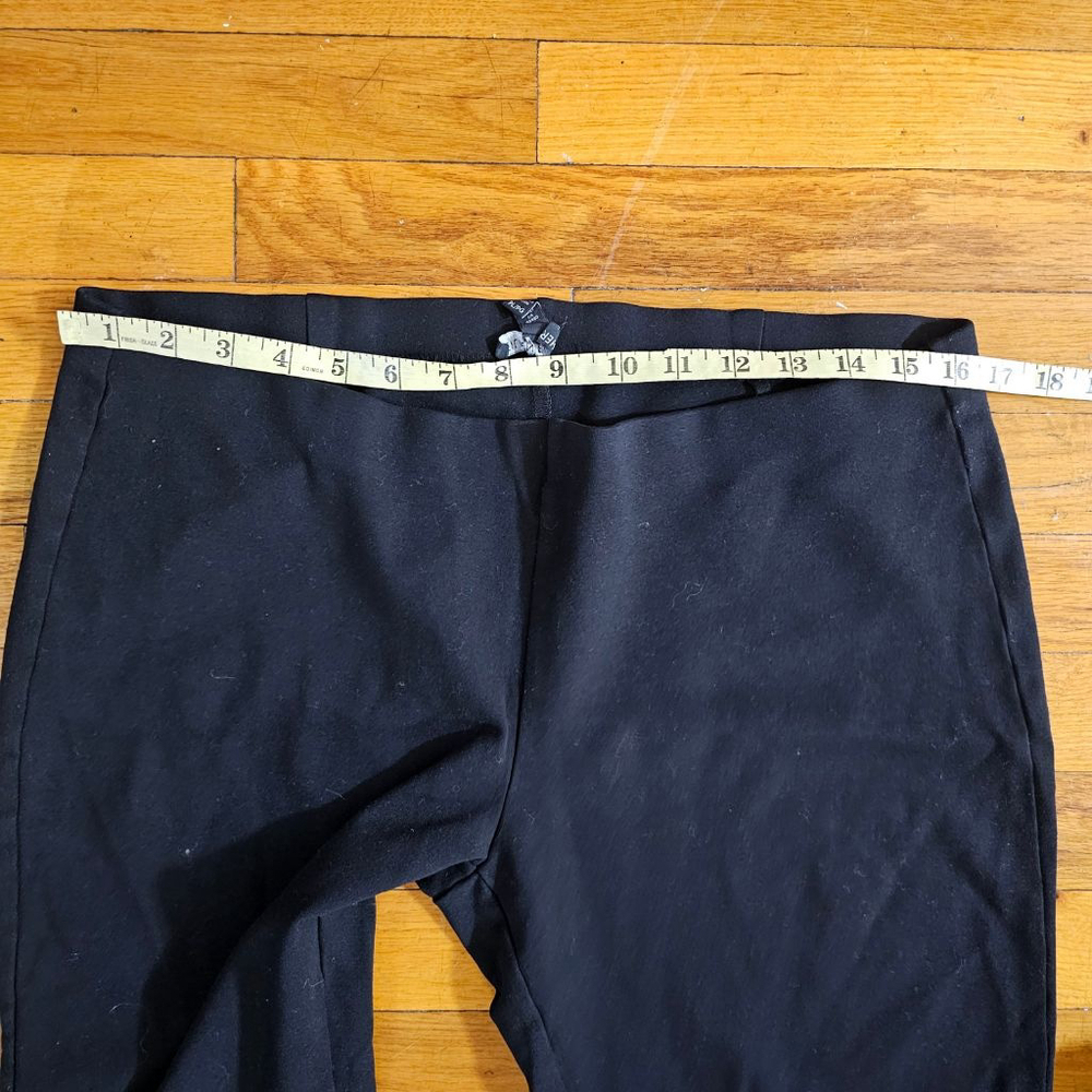 Eileen Fisher Petite Black Ponte Pants Large - Picture 6 of 8